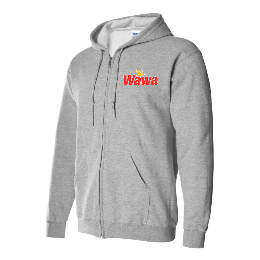 Men's Wawa Gas Station  Zipper Hoodie